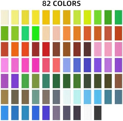 Artme Polymer Clay, 82 Colors Clay Kit, Oven Bake Modeling Clay, Creative Polymer Clay Kit with Sculpting Tools and Jewelry Accessories, Non-Toxic, Ideal DIY Clay Gifts for Adults and Teens - Image 3