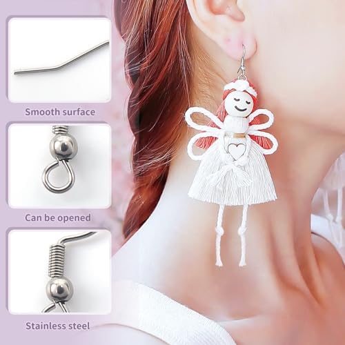 TOAOB 300pcs Stainless Steel Earring Hooks Silver Making Kit - Image 3