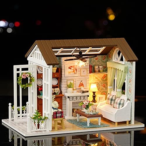 DIY Miniature House Kit with Furniture for Kids Teens Adults Aged 14+ - Image 2