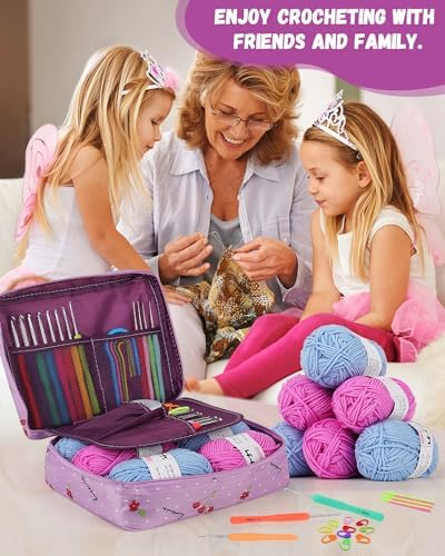 Coopay Crochet Kit for Beginners, 50PCS Crochet Starter Kit - Image 5