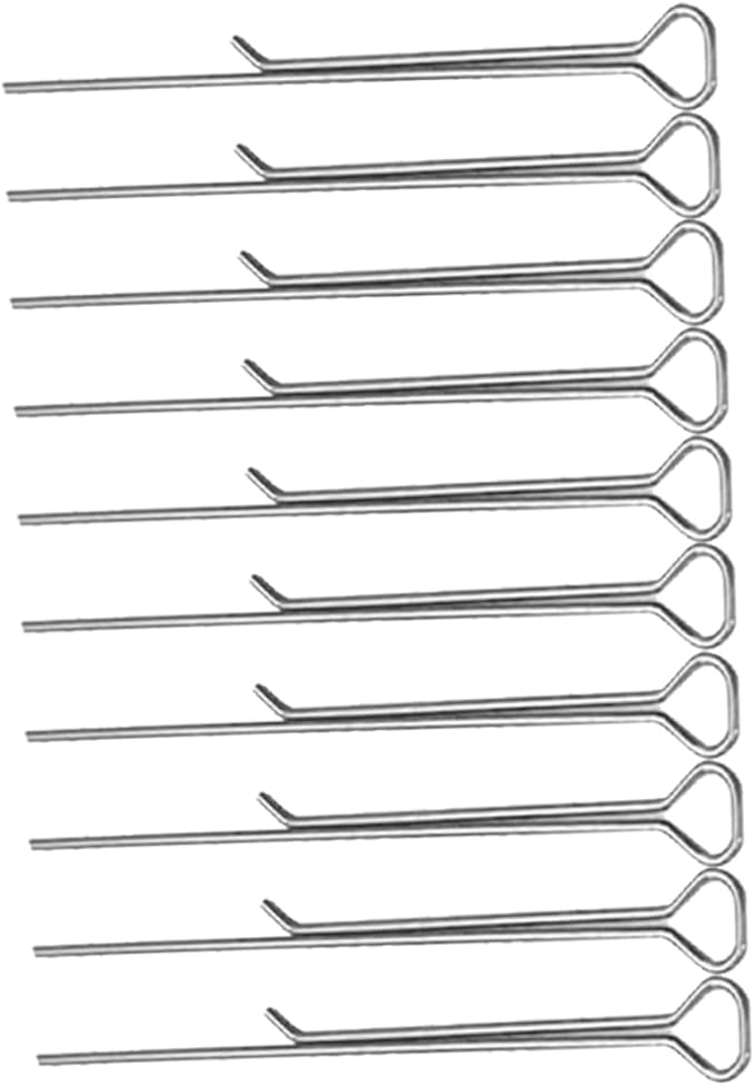 10pcs DIY Candlewick Holders Tealight Wick Centering Tool Carbon Steel Wick Holder Candle Making Material Easy to Use for DIY Candle Projects