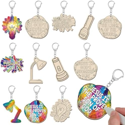 RattanView 24 Pcs VBS 2026 DIY Set Illumination Themed Craft by RattanView