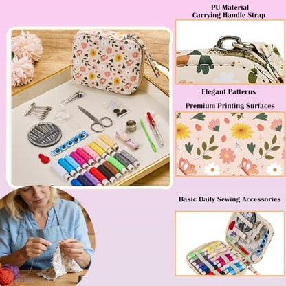 Bobode Travel Sewing Kit for Adults,Cute Basic Sewing Supplies Set - Image 2