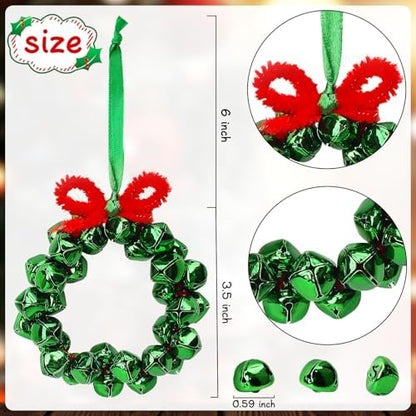 AWHETIE Christmas Crafts for Adults,6 Sets Christmas Beaded Ornament Kit - Image 4