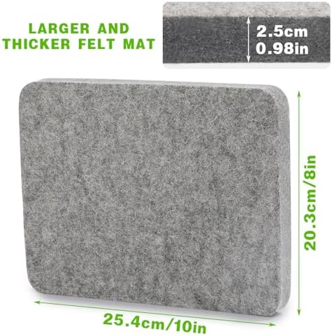 IMZAY Needles Felting Tools, Needle Felting Supplies 8"x10" Felting Pad - Image 2