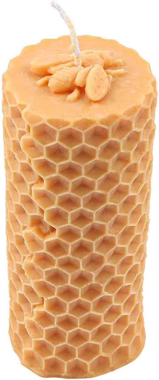 Grainrain 3D Bee Candle Molds Honeycomb Silicone Soap Mold Wax Mold Candle Making Mould (SXY039)