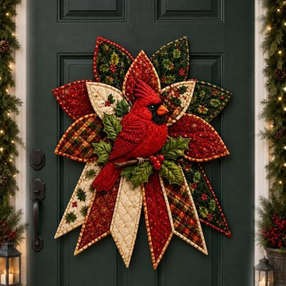 Daily Partner Quilted Christmas Door Hanging DIY Sewing Kit (D) by DailyPartner