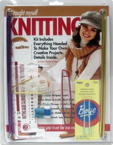 Boye I Taught Myself Knitting Kit by Boye