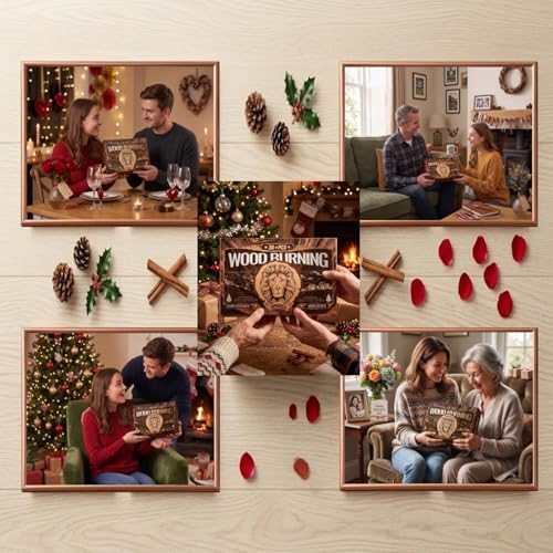 TOPWOOZU Wood Burning Tool Kit for Adults Beginners Christmas Gifts for Men - Image 2
