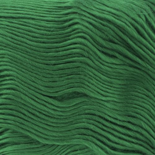 Loops & Threads Facets Yarn - Yarn for Knitting, Crochet, Weaving, and Arts & Crafts - Green, Acrylic, 3.5 oz - Image 2