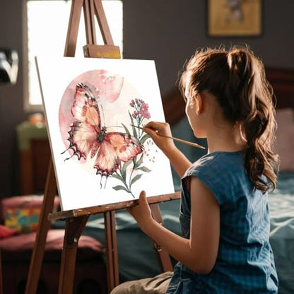 VIGEGU 4 Pack Insect Paint by Numbers Kit for Adults Beginner with Framed - Image 4