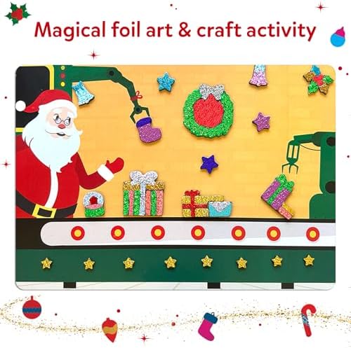 Skillmatics Foil Fun Christmas Holiday Magic, Gifts for Boys & Girls - Image 3