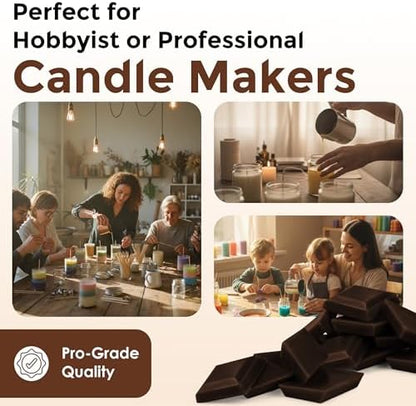 Brown Candle Dye Chips, Soy & Paraffin Candle Making, 25 Pack - Image 7