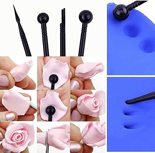 31 Pcs Cake Decorating Tool Set, Fondant Tool, Polymer Clay Tool, Modeling Clay Sculpting Tools Kits for Pottery Sculpture - Image 2