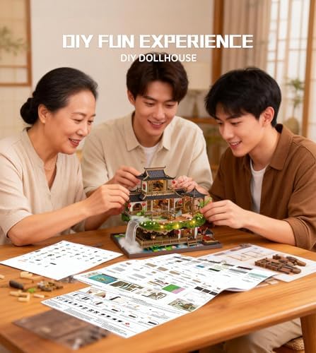 Spilay DIY Miniature House Kit for Adults, Fairyland Miniature Dollhouse - Image 5