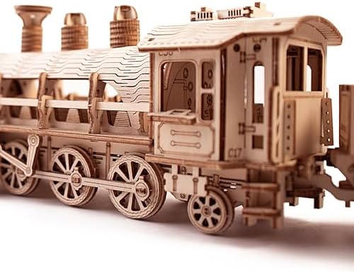 Luxury Steam Train 3D Wooden Puzzle for Adults - Image 6