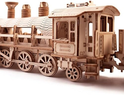 Luxury Steam Train 3D Wooden Puzzle for Adults - Image 6