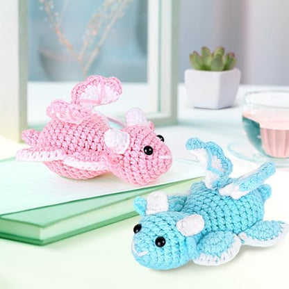 Crochetta Beginner Crochet Kit with Step-by-Step Video Tutorials, Learn to Crochet for Adults & Kids, Knitting Craft Supplies, Hanging Plants Home Decor (40%+ Yarn) - Image 5