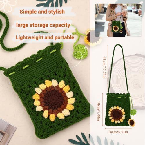 Pnytty Crochet Kits, Crochet Starters Kit with Crocheting Tools Supplies - Image 5