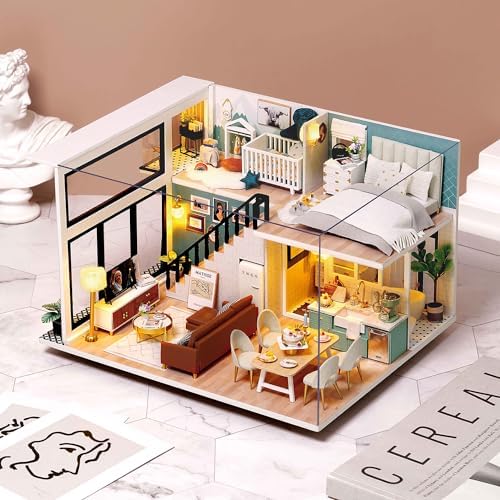 DIY Miniature Dollhouse Kit with Furniture Plus Dust Proof & Music Movement - Image 2