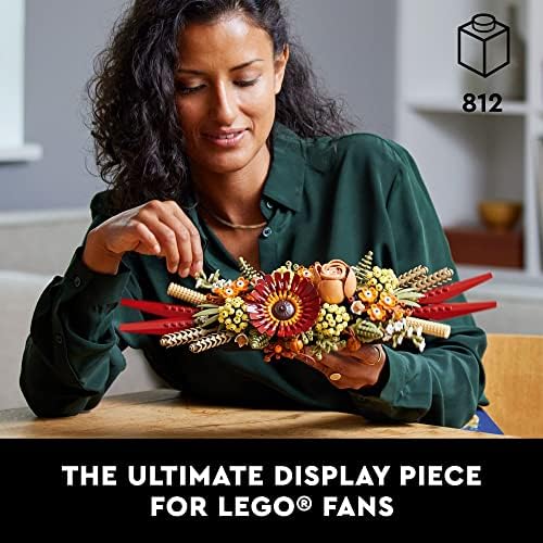 LEGO Icons Dried Flower Centerpiece Building Sets for Adults, Ages 18+ Years - Fall & Thanksgiving Decorations for Dinner Table or Mantel - 10314 - Image 2