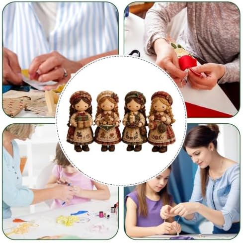 Patch Work DIY Kit - Beginner Sewing Set for Handmade Doll Decor - Image 5