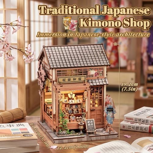 Cutefun Book Nook Kit - DIY Miniature Dollhouse Kit for Adults, Teens - Image 2