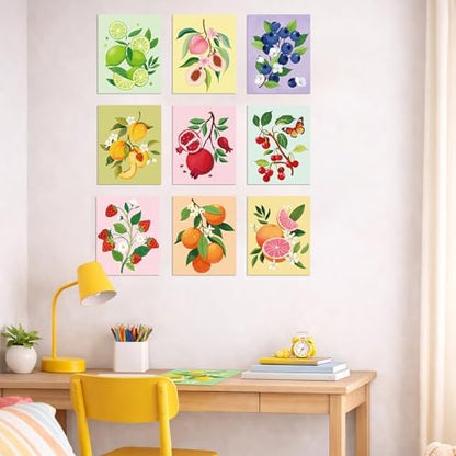 Nuberlic 10Pcs Pre Drawn Canvas to Paint for Kids Adults Grils Boys - Image 4