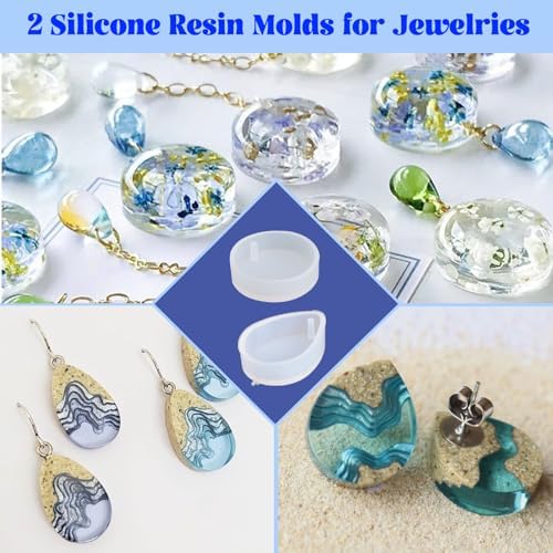 Bsrezn 100g UV Resin Hard, Clear UV Epoxy Resin Cure for Jewelry Making - Image 5
