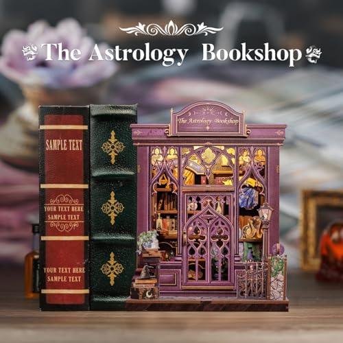 Fsolis Book Nook Kit, DIY Miniature House Kit for Adults - Image 3