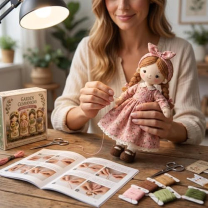 Forest Patchwork DIY Kit Series Beginner Sewing Craft Kit, #C - Image 5