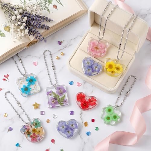 KISREL Epoxy Resin Kit 16OZ with Keychain Earring Molds, Tools for Beginner - Image 6