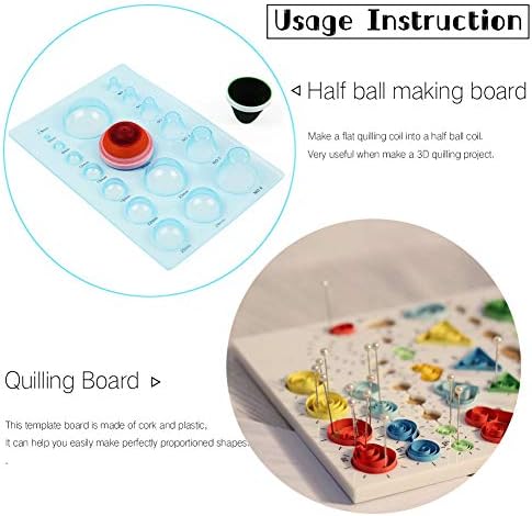 IMISNO DIY Quilling Kit with Paper Crimper, Tools&Strips for Beginners - Image 6