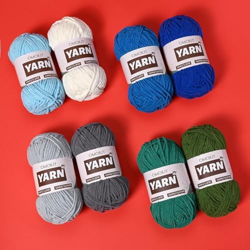 3 Packs Plush Chenille Chunky Crochet Yarn - Baby Yarn for Crocheting Soft - Velvet Yarns Knitting for Blankets Crafts - Fluffy Amigurumi Yarns 300g / 393yd (3 Dark Coffee) - Image 5