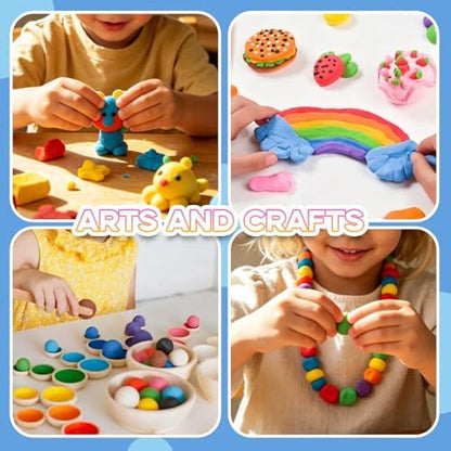 MuseLuxe 200 Colors Air Dry Clay Kit with Sculpting Tools - Image 5