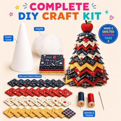 Daily Partner Americana Christmas Tree Quilt Kit - Image 2