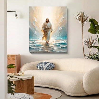 BAWKENTON Jesus Paint by Numbers kit for Adults and Kids - Image 2