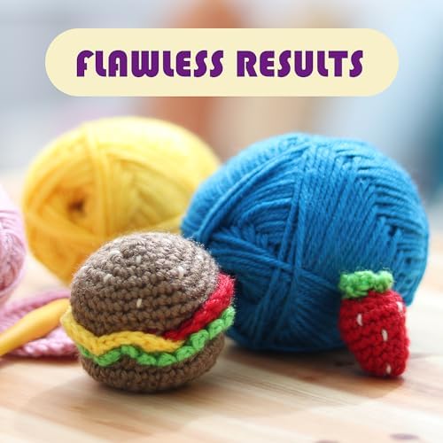 Crochet Kit for Beginners Adults and Kids - Beginner Crochet Kit for Adults with Step-by-Step Video Tutorials, Amigurumi and Crocheting Kit, Crochet Starter Kit with Soft Crochet Yarn and Crochet Bag - Image 7