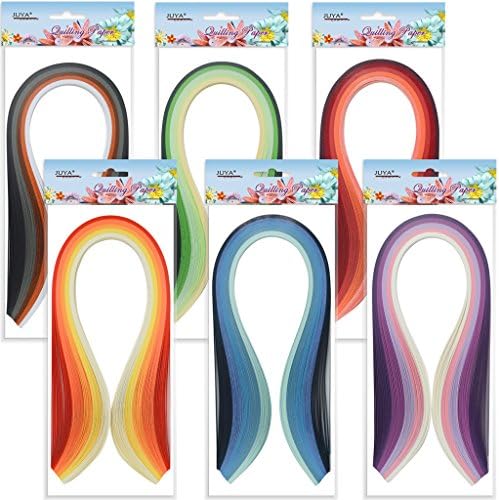 JUYA Paper Quilling Kit 30 Colors 600 Strips 8 Tools, Pink Set, 5mm - Image 2