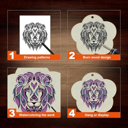 ACRSIKR Gifts for Teen, Teenagers Boy Girl Wood Burning Kit Christmas Gift - Image 4
