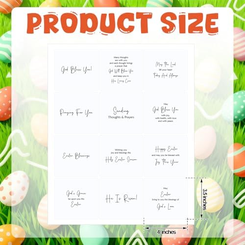 Watersay 240 Pcs Messages of Faith Peelable Stickers for Card Making - Image 2