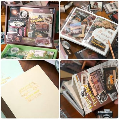 Scrapbook Supplies Kit, Vintage Junk journaling Supplies, Scrapbooking Kit - Image 5