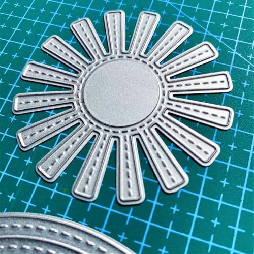 Rainbow Cutting Dies Sun Die Cuts Metal Embossing Stencils Template Mould for Making Card DIY Scrapbooking Photo Album Decorative (Large Size) - Image 3