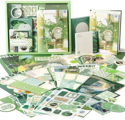 Scrapbooking Supplies Kit, Aesthetic Junk Journal Supplies, Scrapbook Kit by OFFIGIFT