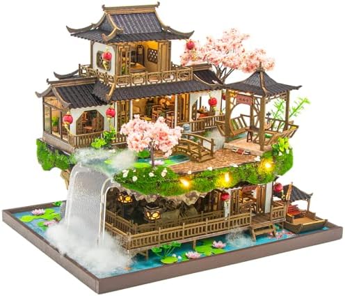 Spilay DIY Miniature House Kit for Adults, Fairyland Miniature Dollhouse by SpilayDIYDollhouseMiniature