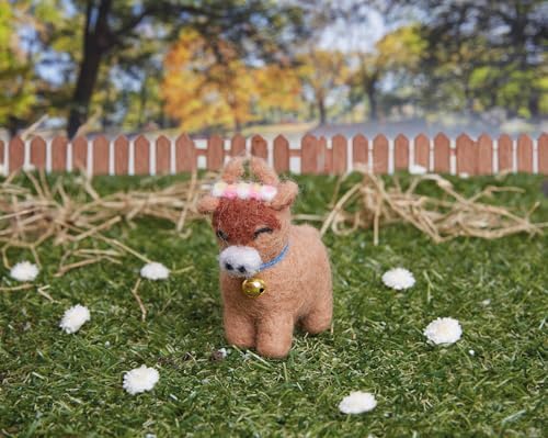 Simply Make Needle Felting Kit, Highland Cow, Needle Felting Kit with Felting Needles and Felting Wool, Ideal Needle Felting Kits for Beginners, Fun DIY Craft Kit - Image 4