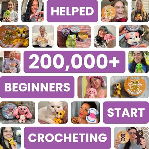 Cookie Box Crochet Kit for Beginners, Turtle Hugo - Image 6