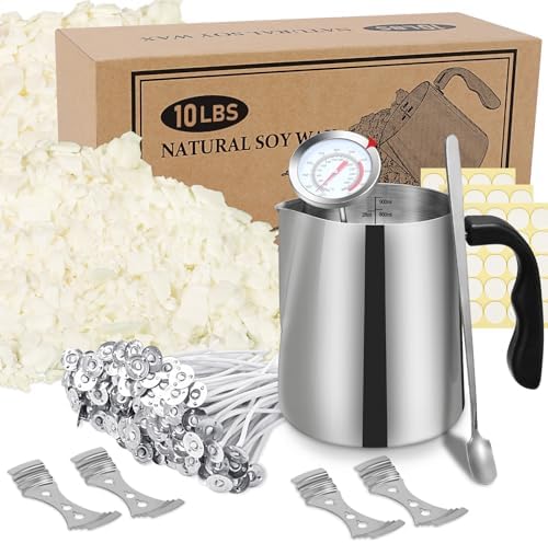 SAEUYVB Candle Making Kit,10 lbs Candle Wax for Candle Making by SAEUYVB