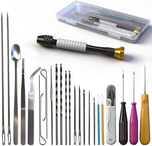 DiaWiew Beginners Candle Making Kit for Adults, Wick Needle for Candle Making for Punching and Inserting Candle Molds Wicks, Candle Making Tools Perfect to Silicone Molds with No Holes for Wicks by DiaWiew