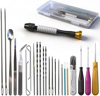 DiaWiew Beginners Candle Making Kit for Adults, Wick Needle for Candle Making for Punching and Inserting Candle Molds Wicks, Candle Making Tools Perfect to Silicone Molds with No Holes for Wicks by DiaWiew